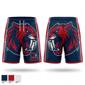 West Virginia Sabers 54265561 Athletic Shorts With Pockets - 1
