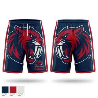 Athletic Shorts With Pockets, West Virginia Sabers, Baseball, Teamtime, Team time, sublimation, custom sports apparel, team uniforms, spirit wear, spiritwear, sports uniforms, custom shirts, team store, custom team store, fundraiser sports, apparel fundraiser