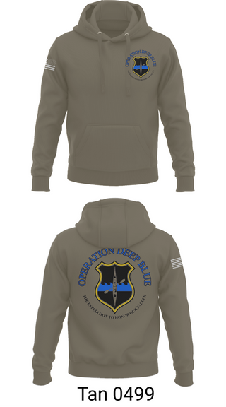 Hoodie, Operation Deep Blue, , Teamtime, Team time, sublimation, custom sports apparel, team uniforms, spirit wear, spiritwear, sports uniforms, custom shirts, team store, custom team store, fundraiser sports, apparel fundraiser