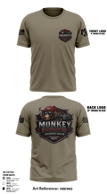 Monkey Business Motorcycle Hauling 21816516 Short Sleeve Performance Shirt - 34
