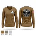 Hsm-79 Women's Long Sleeve V-neck Shirt - 1
