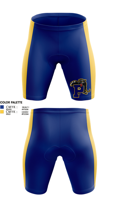 Palatka Wrestling 44034105 Men's Compression Shorts - 1