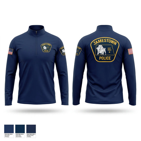 Windbreaker, Jamestown Police Department, Police, Teamtime, Team time, sublimation, custom sports apparel, team uniforms, spirit wear, spiritwear, sports uniforms, custom shirts, team store, custom team store, fundraiser sports, apparel fundraiser
