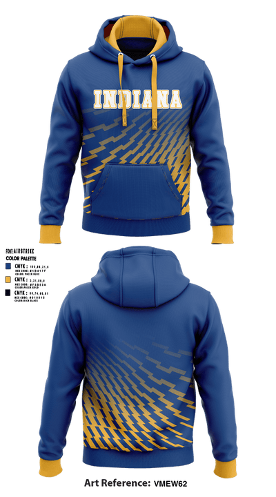 INDIANA AAU 91517132 Hoodie - 5