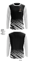 Fairbury Jeffs Track & Field 4428819 Long Sleeve Performance Shirt 2