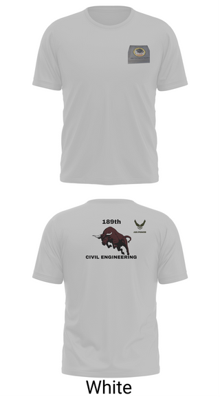 Short Sleeve Performance Shirt, 189th Civil Engineering, Air Force, Teamtime, Team time, sublimation, custom sports apparel, team uniforms, spirit wear, spiritwear, sports uniforms, custom shirts, team store, custom team store, fundraiser sports, apparel fundraiser
