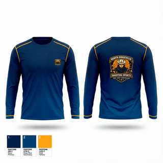 Long Sleeve Performance Shirt, North Ridgeville Shooting Sports, Spirit Store, Teamtime, Team time, sublimation, custom sports apparel, team uniforms, spirit wear, spiritwear, sports uniforms, custom shirts, team store, custom team store, fundraiser sports, apparel fundraiser