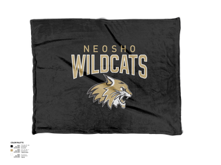 Blanket, Neosho Wildcats, , Teamtime, Team time, sublimation, custom sports apparel, team uniforms, spirit wear, spiritwear, sports uniforms, custom shirts, team store, custom team store, fundraiser sports, apparel fundraiser