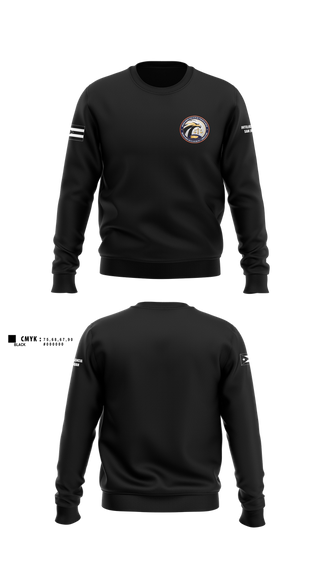 Crew Neck Sweatshirt, Inteligencia San Juan, Police, Teamtime, Team time, sublimation, custom sports apparel, team uniforms, spirit wear, spiritwear, sports uniforms, custom shirts, team store, custom team store, fundraiser sports, apparel fundraiser