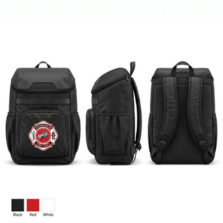Gear Bag, Edinburgh Fire Lancer Logo, EMS/EMT, Teamtime, Team time, sublimation, custom sports apparel, team uniforms, spirit wear, spiritwear, sports uniforms, custom shirts, team store, custom team store, fundraiser sports, apparel fundraiser