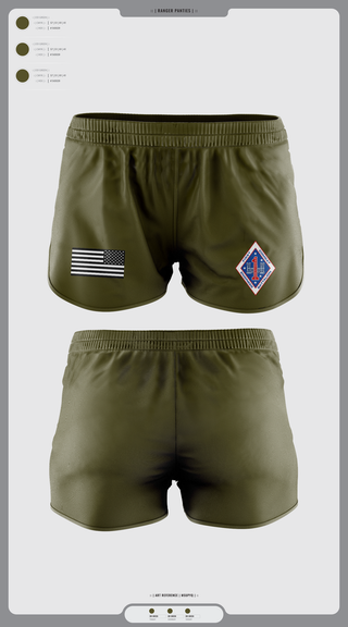 Ranger Panties, 1st Combat Engineer Battalion, , Teamtime, Team time, sublimation, custom sports apparel, team uniforms, spirit wear, spiritwear, sports uniforms, custom shirts, team store, custom team store, fundraiser sports, apparel fundraiser
