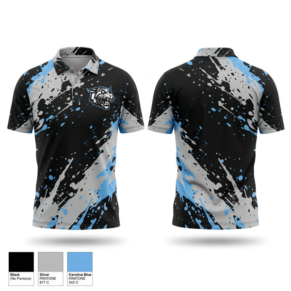 Short Sleeve Performance Polo, East Chapel Hill High School Swimming, Swimming, Teamtime, Team time, sublimation, custom sports apparel, team uniforms, spirit wear, spiritwear, sports uniforms, custom shirts, team store, custom team store, fundraiser sports, apparel fundraiser