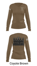 4th ID 54560452 Women's Long Sleeve V-neck Shirt - 17