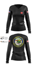 NMCB  27 Women's Long Sleeve V-neck Shirt - 3