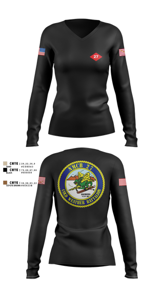 Womens Long Sleeve Vneck Shirt, NMCB  27, Navy, Teamtime, Team time, sublimation, custom sports apparel, team uniforms, spirit wear, spiritwear, sports uniforms, custom shirts, team store, custom team store, fundraiser sports, apparel fundraiser