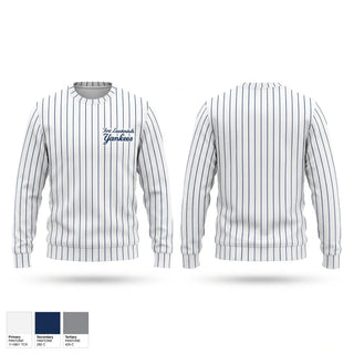 Crew Neck Sweatshirt, Fort Lauderdale Yankees, Baseball, Teamtime, Team time, sublimation, custom sports apparel, team uniforms, spirit wear, spiritwear, sports uniforms, custom shirts, team store, custom team store, fundraiser sports, apparel fundraiser