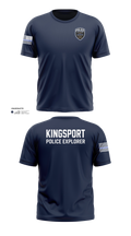 Kingsport Police Explorer Post Old School Cotton Feel Shirt - 22