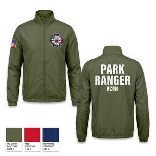 Windbreaker, Park Ranger, Police, Teamtime, Team time, sublimation, custom sports apparel, team uniforms, spirit wear, spiritwear, sports uniforms, custom shirts, team store, custom team store, fundraiser sports, apparel fundraiser