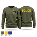 Boston Police Harbor Patrol Unit Crew Neck Sweatshirt - 1