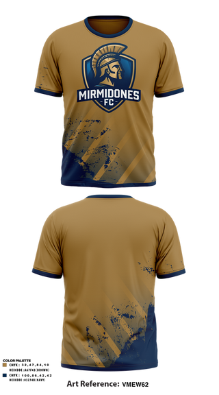 Short Sleeve Performance Shirt, MIRMIDONES FC, Men's Soccer, Teamtime, Team time, sublimation, custom sports apparel, team uniforms, spirit wear, spiritwear, sports uniforms, custom shirts, team store, custom team store, fundraiser sports, apparel fundraiser