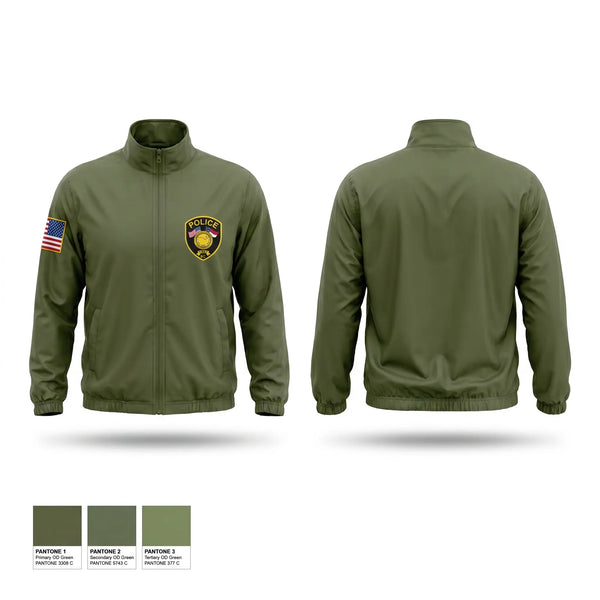 Windbreaker, Scotland Neck Police Department, Police, Teamtime, Team time, sublimation, custom sports apparel, team uniforms, spirit wear, spiritwear, sports uniforms, custom shirts, team store, custom team store, fundraiser sports, apparel fundraiser