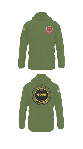 Windbreaker, 1153rd Firefighter Unit, , Teamtime, Team time, sublimation, custom sports apparel, team uniforms, spirit wear, spiritwear, sports uniforms, custom shirts, team store, custom team store, fundraiser sports, apparel fundraiser