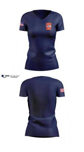 Womens Short Sleeve Vneck Shirt, Cumberland Fire Department, Fire Department, Teamtime, Team time, sublimation, custom sports apparel, team uniforms, spirit wear, spiritwear, sports uniforms, custom shirts, team store, custom team store, fundraiser sports, apparel fundraiser