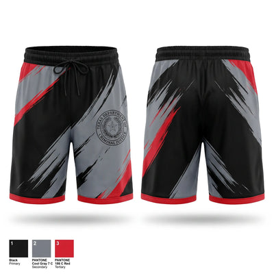 Texas Department of Criminal Justice Athletic Shorts With Pockets - 1