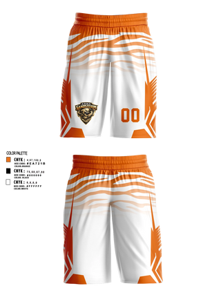 Mens Basketball Shorts, Zona Sandstorm, Men's Basketball, Teamtime, Team time, sublimation, custom sports apparel, team uniforms, spirit wear, spiritwear, sports uniforms, custom shirts, team store, custom team store, fundraiser sports, apparel fundraiser