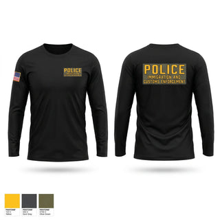 Long Sleeve Performance Shirt, DHS/ICE, Police, Teamtime, Team time, sublimation, custom sports apparel, team uniforms, spirit wear, spiritwear, sports uniforms, custom shirts, team store, custom team store, fundraiser sports, apparel fundraiser