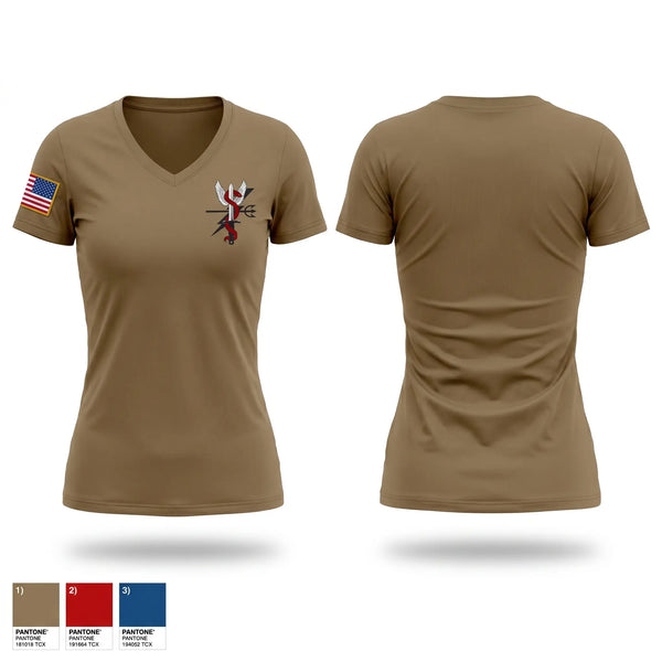 Womens Short Sleeve Vneck Shirt, Joint Medical Unit, Army, Teamtime, Team time, sublimation, custom sports apparel, team uniforms, spirit wear, spiritwear, sports uniforms, custom shirts, team store, custom team store, fundraiser sports, apparel fundraiser