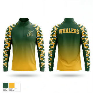 Quarter Zip Jacket, Whalers, Wrestling, Teamtime, Team time, sublimation, custom sports apparel, team uniforms, spirit wear, spiritwear, sports uniforms, custom shirts, team store, custom team store, fundraiser sports, apparel fundraiser