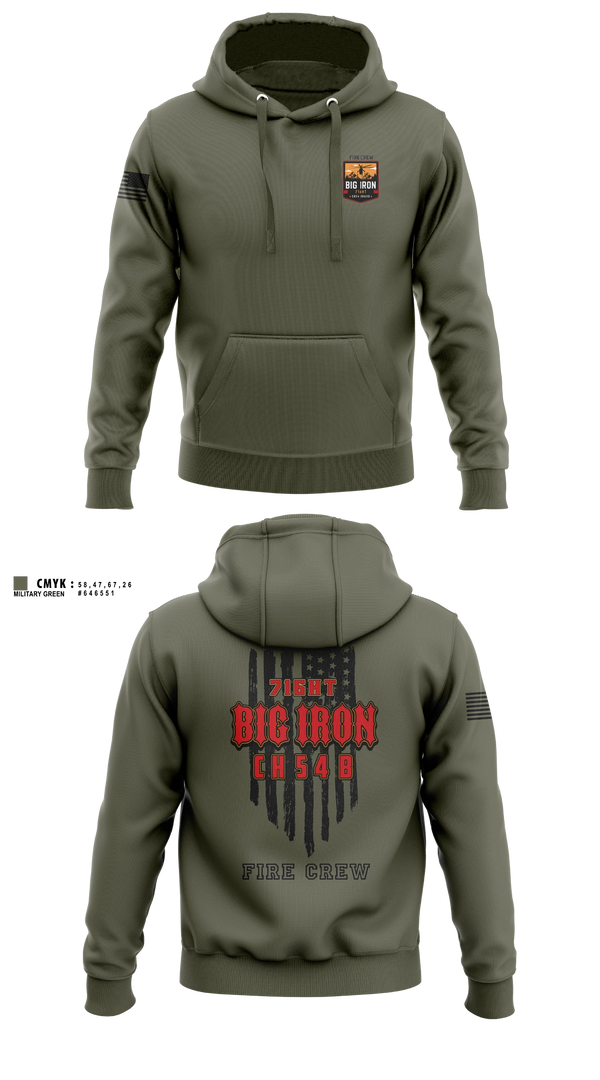 Hoodie, Big Iron, Fire Department, Teamtime, Team time, sublimation, custom sports apparel, team uniforms, spirit wear, spiritwear, sports uniforms, custom shirts, team store, custom team store, fundraiser sports, apparel fundraiser