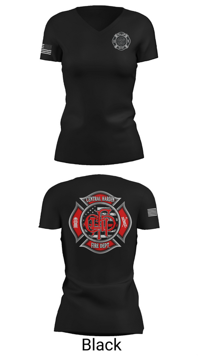 Central 9971313 Women's Short Sleeve V-neck Shirt - 28