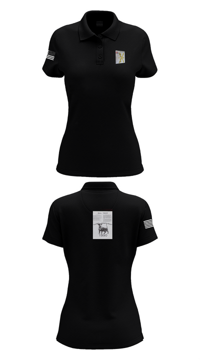 2nd Armored Cavalry Regiment 7857007 Women's Short Sleeve Performance Polo  - 35