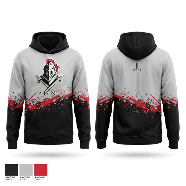 Hoodie, Knights Track Club, Track & Field, Teamtime, Team time, sublimation, custom sports apparel, team uniforms, spirit wear, spiritwear, sports uniforms, custom shirts, team store, custom team store, fundraiser sports, apparel fundraiser