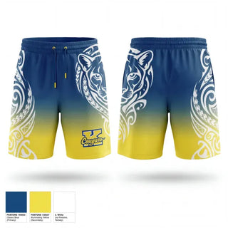 Athletic Shorts With Pockets, Kaiser Cougars, Men's Volleyball, Teamtime, Team time, sublimation, custom sports apparel, team uniforms, spirit wear, spiritwear, sports uniforms, custom shirts, team store, custom team store, fundraiser sports, apparel fundraiser