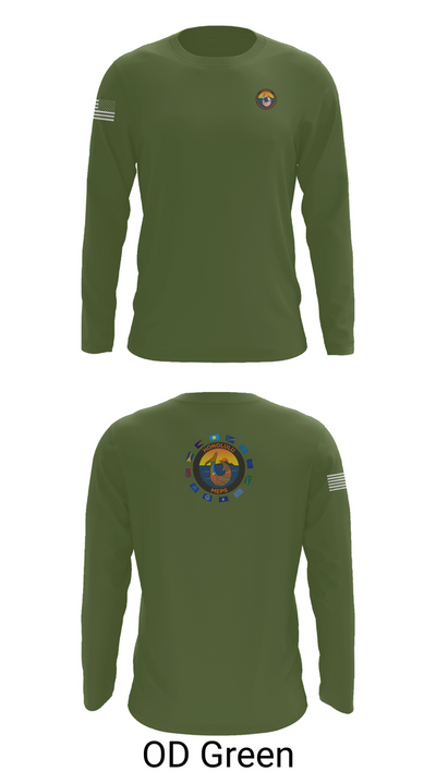 Honolulu MEPS 89741842 Long Sleeve Performance Shirt 44