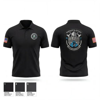 Short Sleeve Performance Polo, Currituck county, Police, Teamtime, Team time, sublimation, custom sports apparel, team uniforms, spirit wear, spiritwear, sports uniforms, custom shirts, team store, custom team store, fundraiser sports, apparel fundraiser