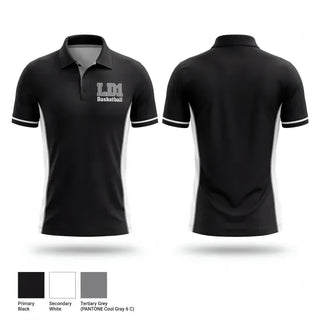 Short Sleeve Performance Polo, LD1 Basketball, Men's Basketball, Teamtime, Team time, sublimation, custom sports apparel, team uniforms, spirit wear, spiritwear, sports uniforms, custom shirts, team store, custom team store, fundraiser sports, apparel fundraiser