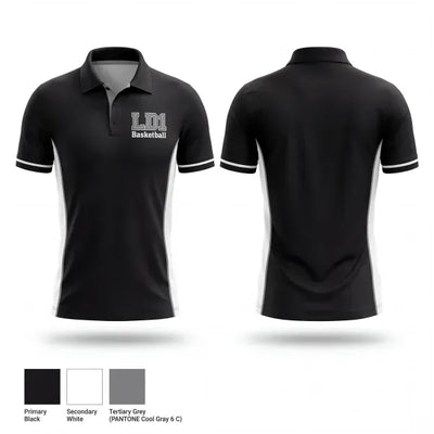 LD1 Basketball 3642580 Short Sleeve Performance Polo - 1