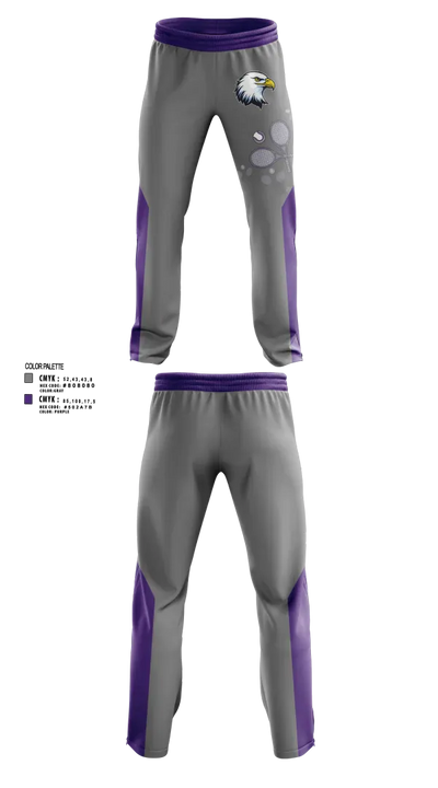 Albion Purple Eagles 96100388 Sweatpants - 3