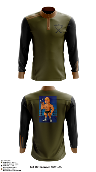 Quarter Zip Jacket, LDJ_Swag, Wrestling, Teamtime, Team time, sublimation, custom sports apparel, team uniforms, spirit wear, spiritwear, sports uniforms, custom shirts, team store, custom team store, fundraiser sports, apparel fundraiser