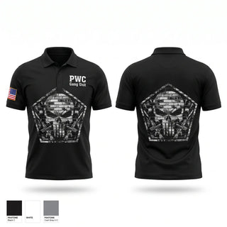 Short Sleeve Performance Polo, PWC Gang Unit, Police, Teamtime, Team time, sublimation, custom sports apparel, team uniforms, spirit wear, spiritwear, sports uniforms, custom shirts, team store, custom team store, fundraiser sports, apparel fundraiser