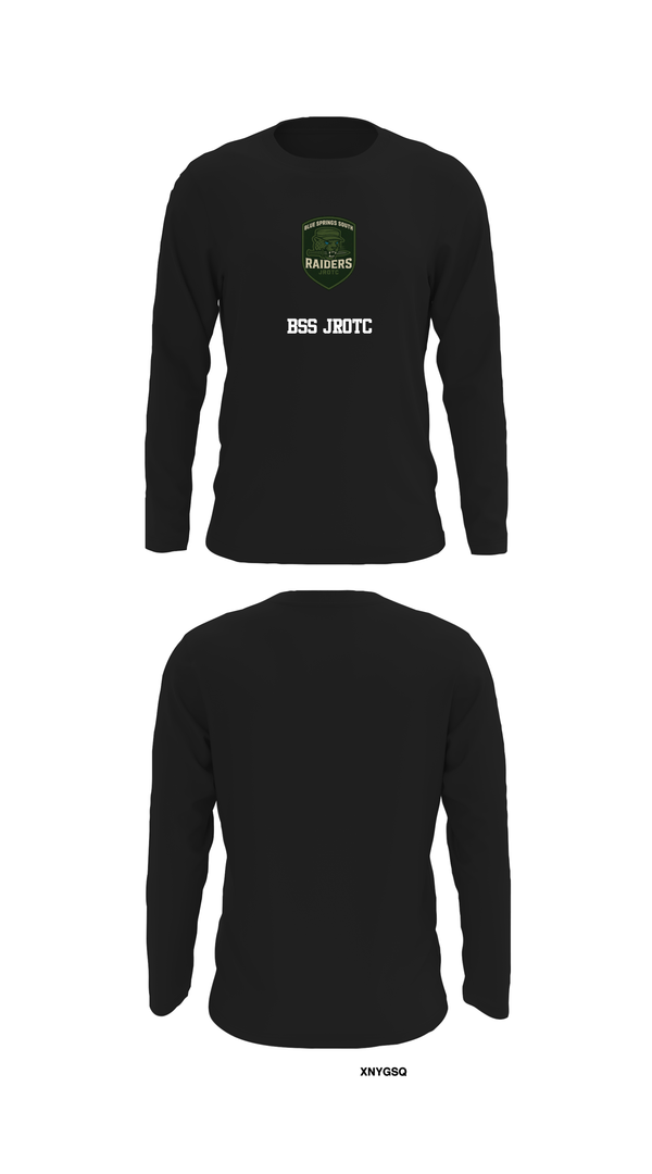 Long Sleeve Performance Shirt, BSS JROTC, , Teamtime, Team time, sublimation, custom sports apparel, team uniforms, spirit wear, spiritwear, sports uniforms, custom shirts, team store, custom team store, fundraiser sports, apparel fundraiser