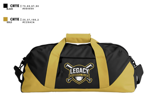 Duffle Bag, Legacy Baseball Club, Baseball, Teamtime, Team time, sublimation, custom sports apparel, team uniforms, spirit wear, spiritwear, sports uniforms, custom shirts, team store, custom team store, fundraiser sports, apparel fundraiser