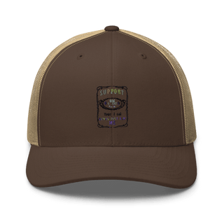 Ryders Don’t Play MC 69591351 Retro Trucker Hat | Yupoong 6606