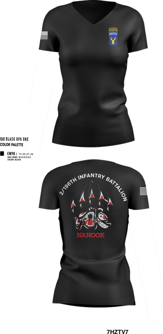 Womens Short Sleeve Vneck Shirt, NANOOK, , Teamtime, Team time, sublimation, custom sports apparel, team uniforms, spirit wear, spiritwear, sports uniforms, custom shirts, team store, custom team store, fundraiser sports, apparel fundraiser