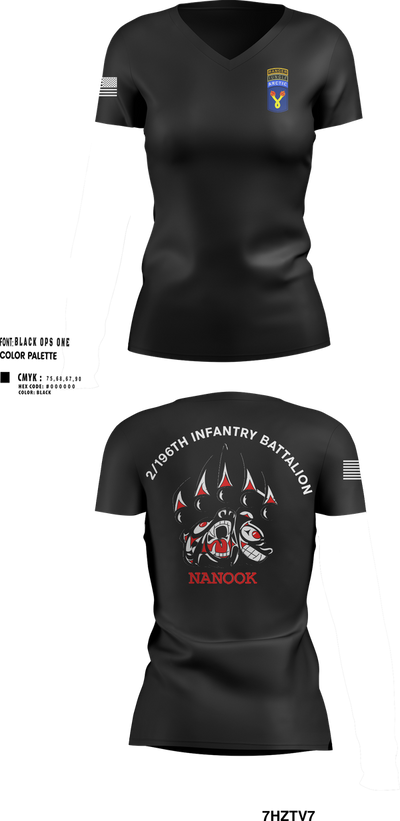 NANOOK 45782597 Women's Short Sleeve V-neck Shirt - 108
