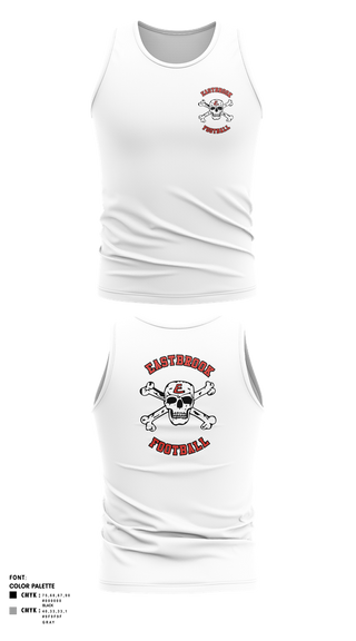 Tank Top, Eastbrook Football, Army, Teamtime, Team time, sublimation, custom sports apparel, team uniforms, spirit wear, spiritwear, sports uniforms, custom shirts, team store, custom team store, fundraiser sports, apparel fundraiser